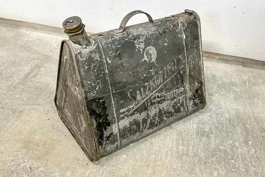 Alter Benzin Kanister, 25 l
